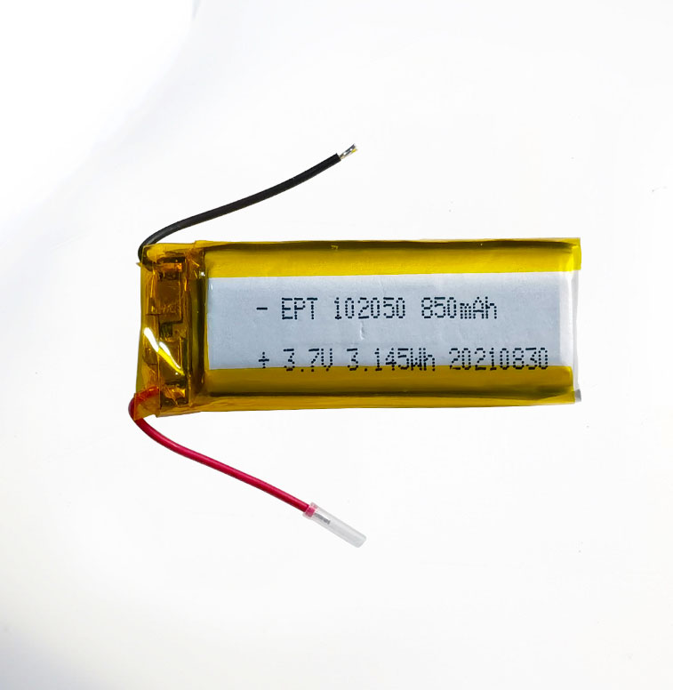 3.7V 102050 850mAh 美眼儀聚合物鋰電池 3.7V 102050 850mAh 美眼儀聚合物鋰電池
