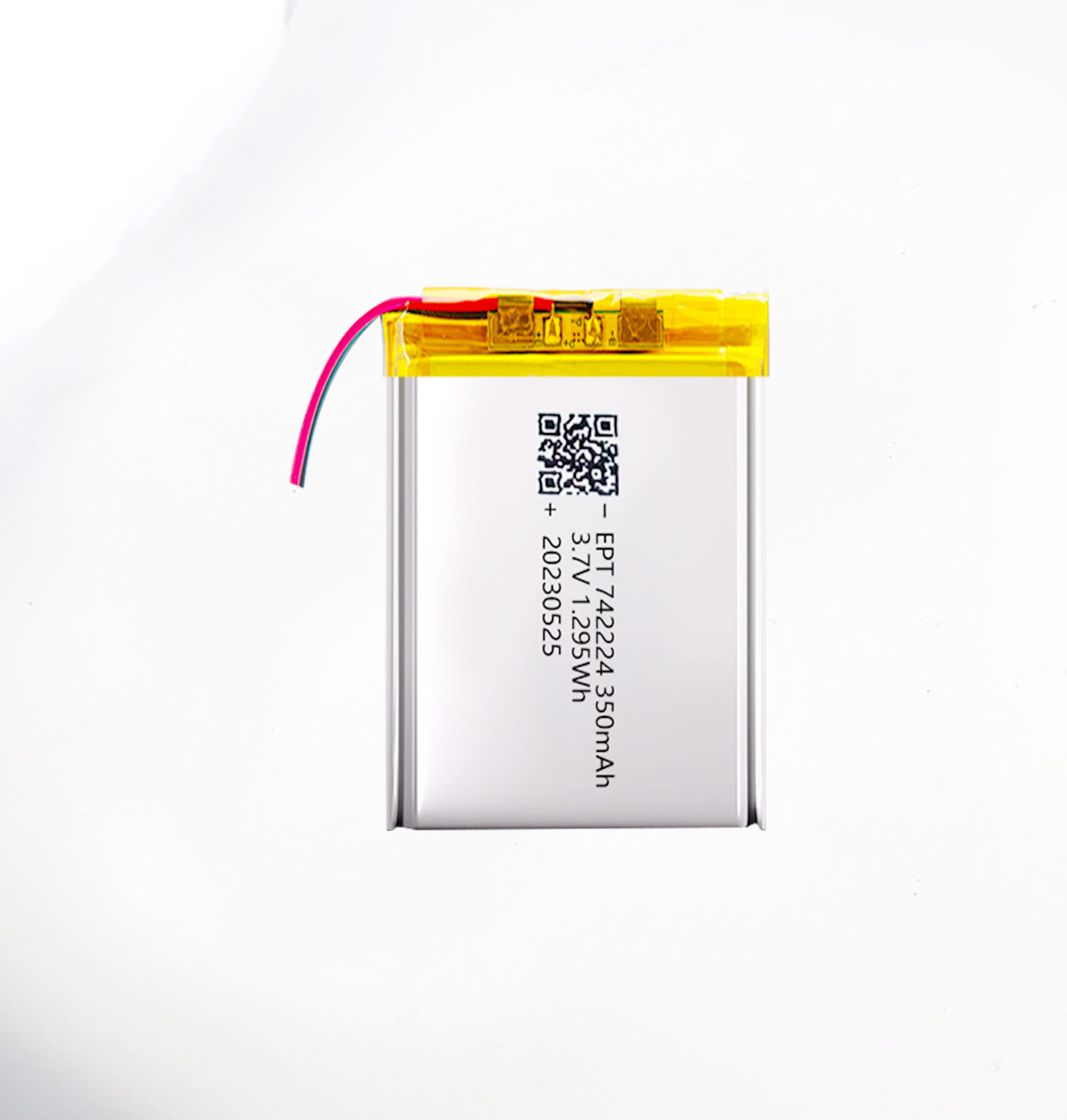 3.7V 742224 350mAh 寵物用品傳感器智能穿戴聚合物理電池 3.7V 742224 350mAh 寵物用品傳感器智能穿戴聚合物理電池